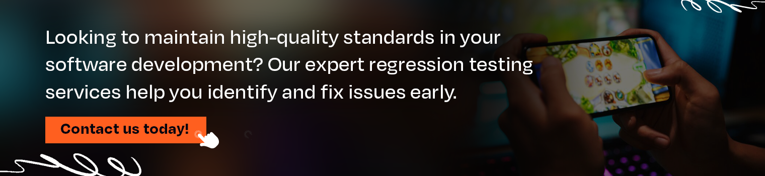Regression Testing for Game Software CTA 2